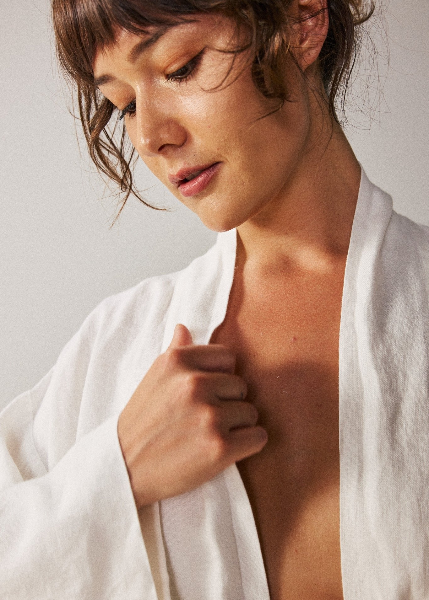 European Linen Sakura Kimono