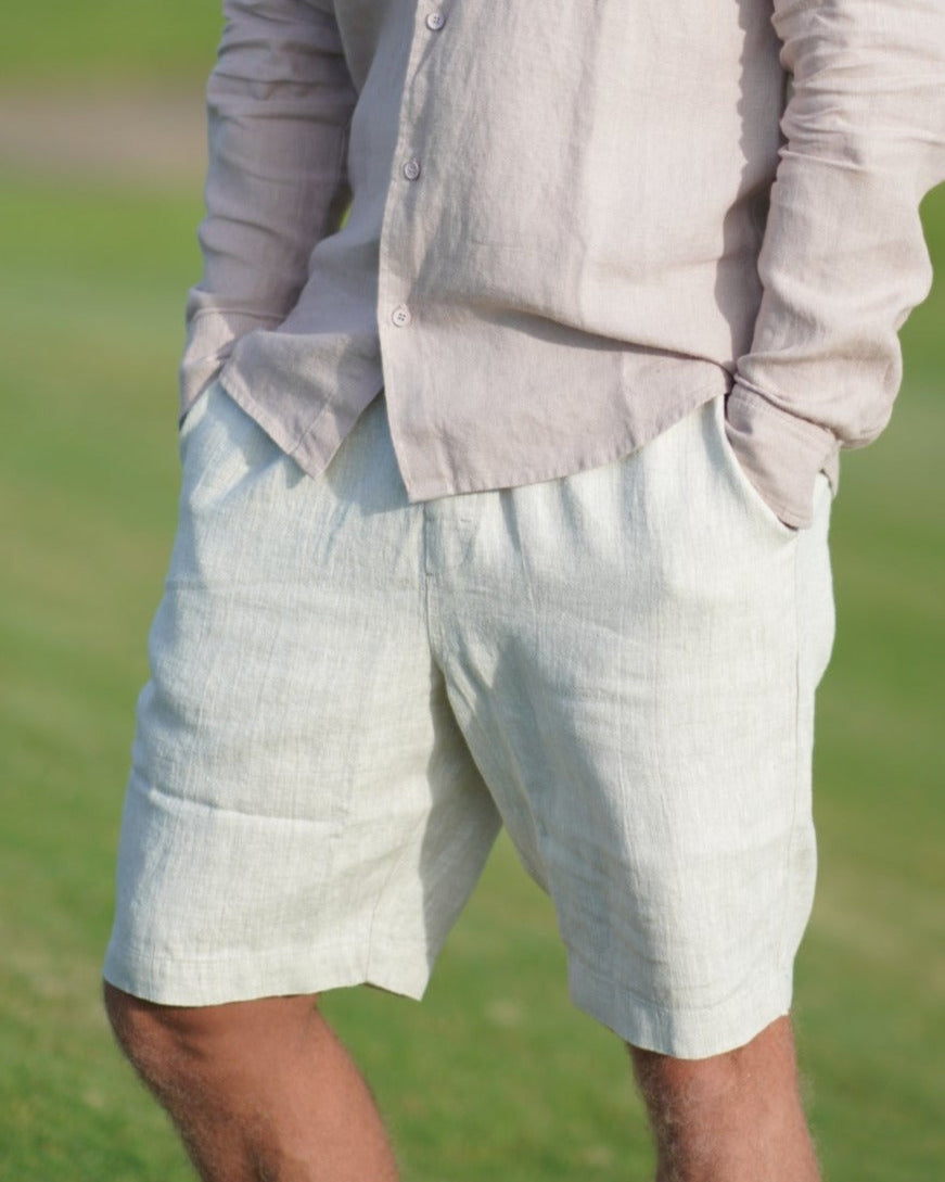 Isabella V. French Linen Men's Shorts