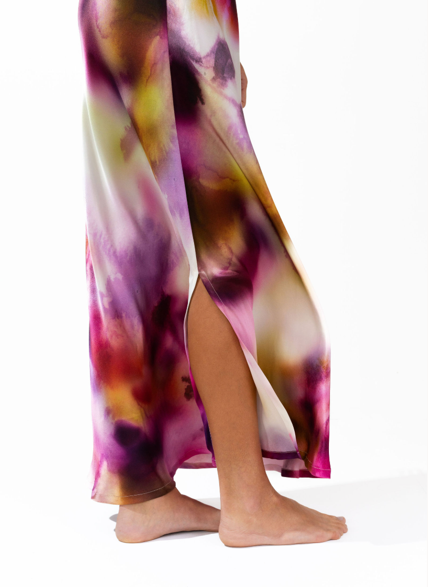Rosa Italian Silk Skirt