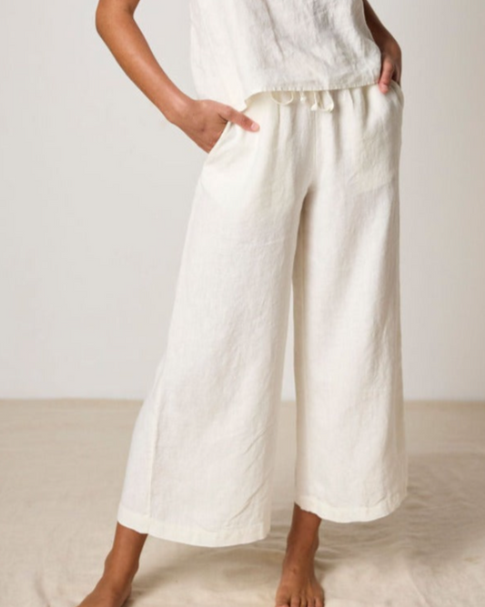 Bella French Linen Pants
