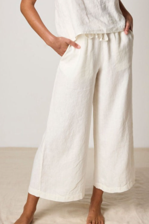 Bella European Linen Pants