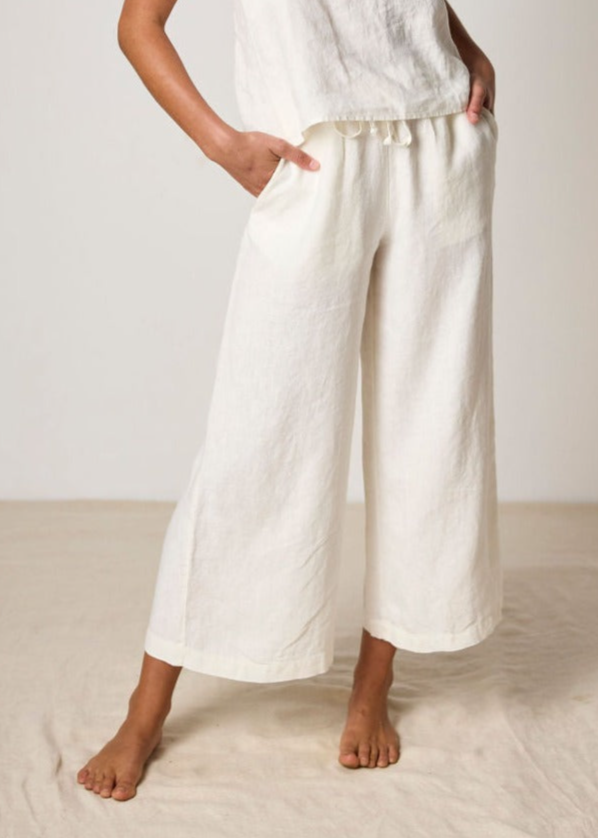 Bella French Linen Pants