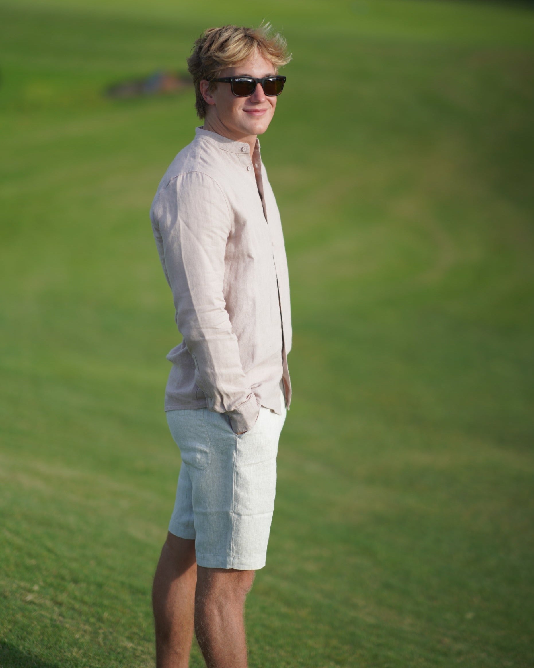 Isabella V. French Linen Men's Shirts
