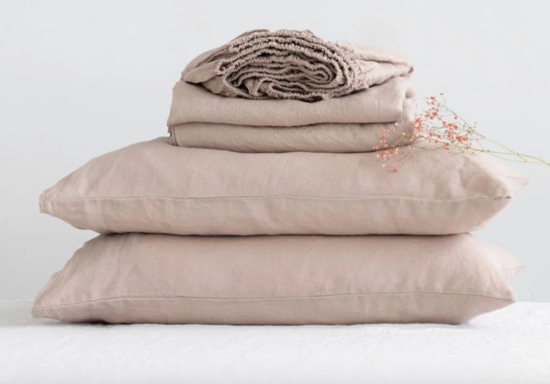 ISABELLA V Organic French Linen Sheets